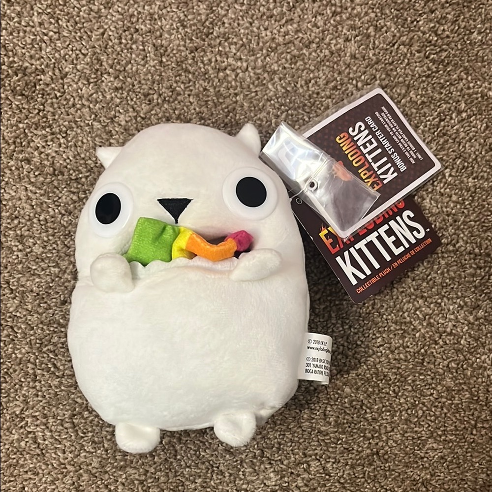 Exploding Kittens Plush Stuffed Animal Toy